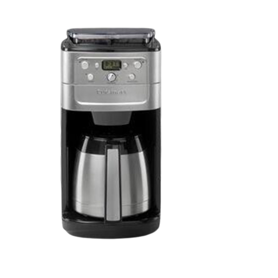 GRIND AND BREW COFFEE MAKER (STAINLESS STEEL AND BLACK)