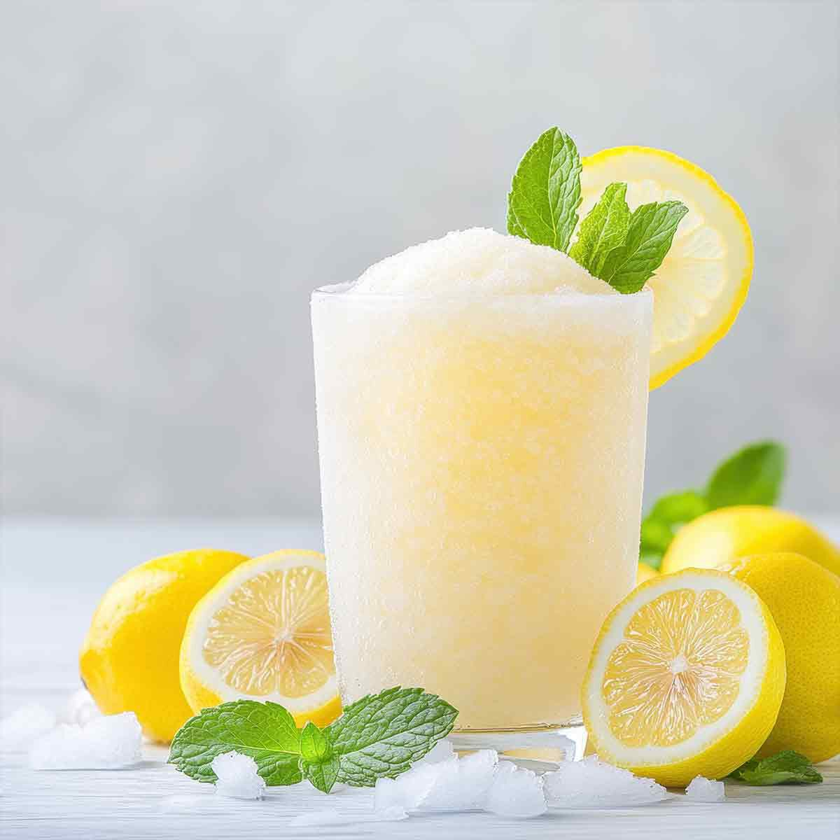 Fanta Lemon Slushie