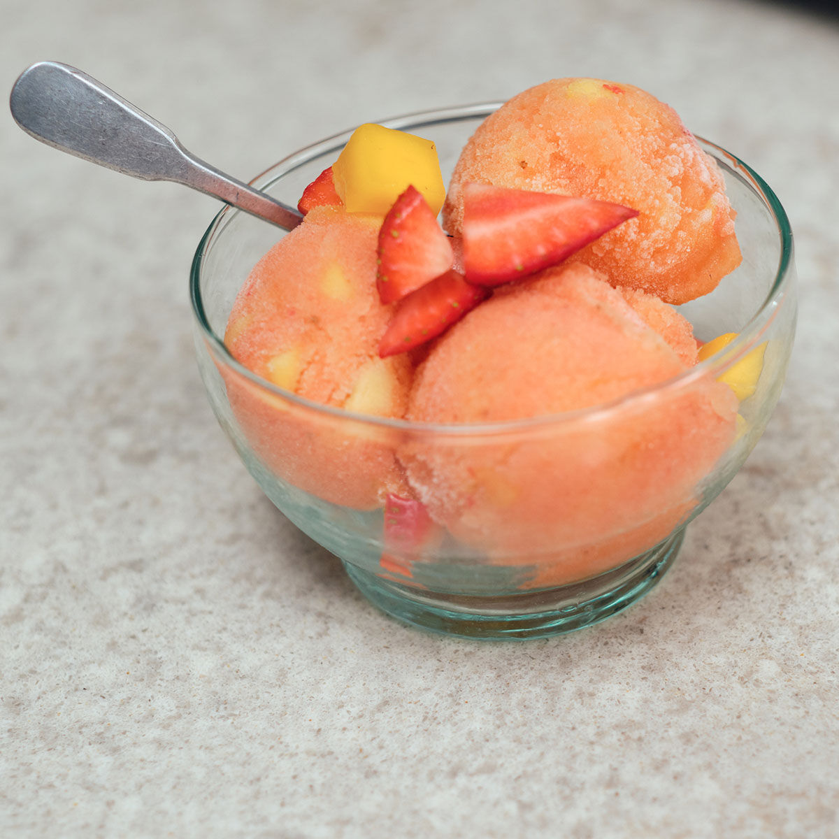 Mango & Strawberry Sorbet