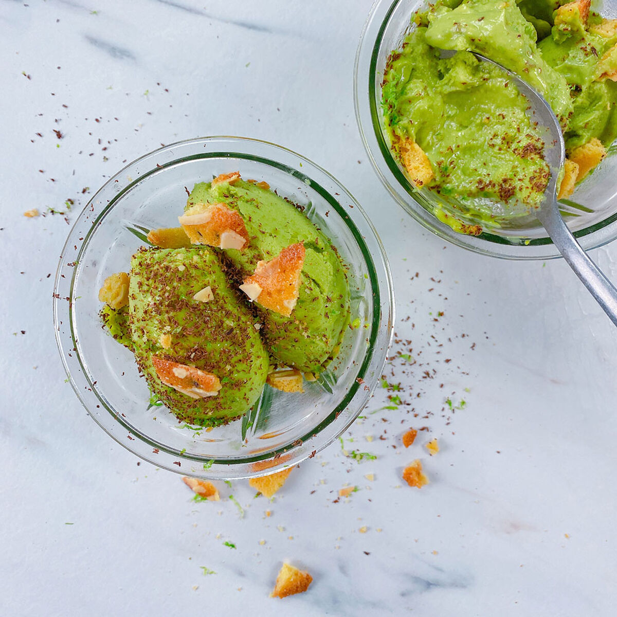 Avocado & Lime Sorbet